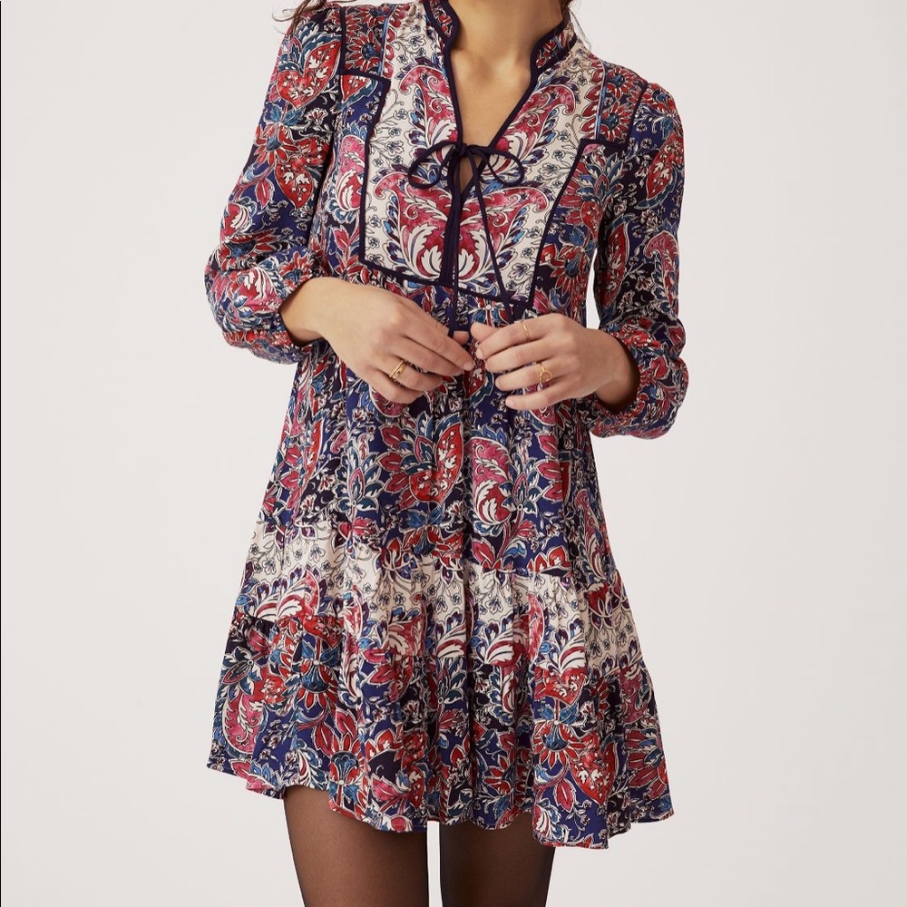 Anthropologie boho dress